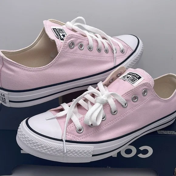 Converse Men’s A08628F
CTAS OX
PINK FOAM Pink Canvas Sneakers - Picture 10 of 16